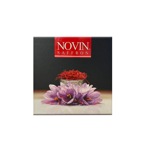 Novin Saffron Hard Box Black 8g – Front View
