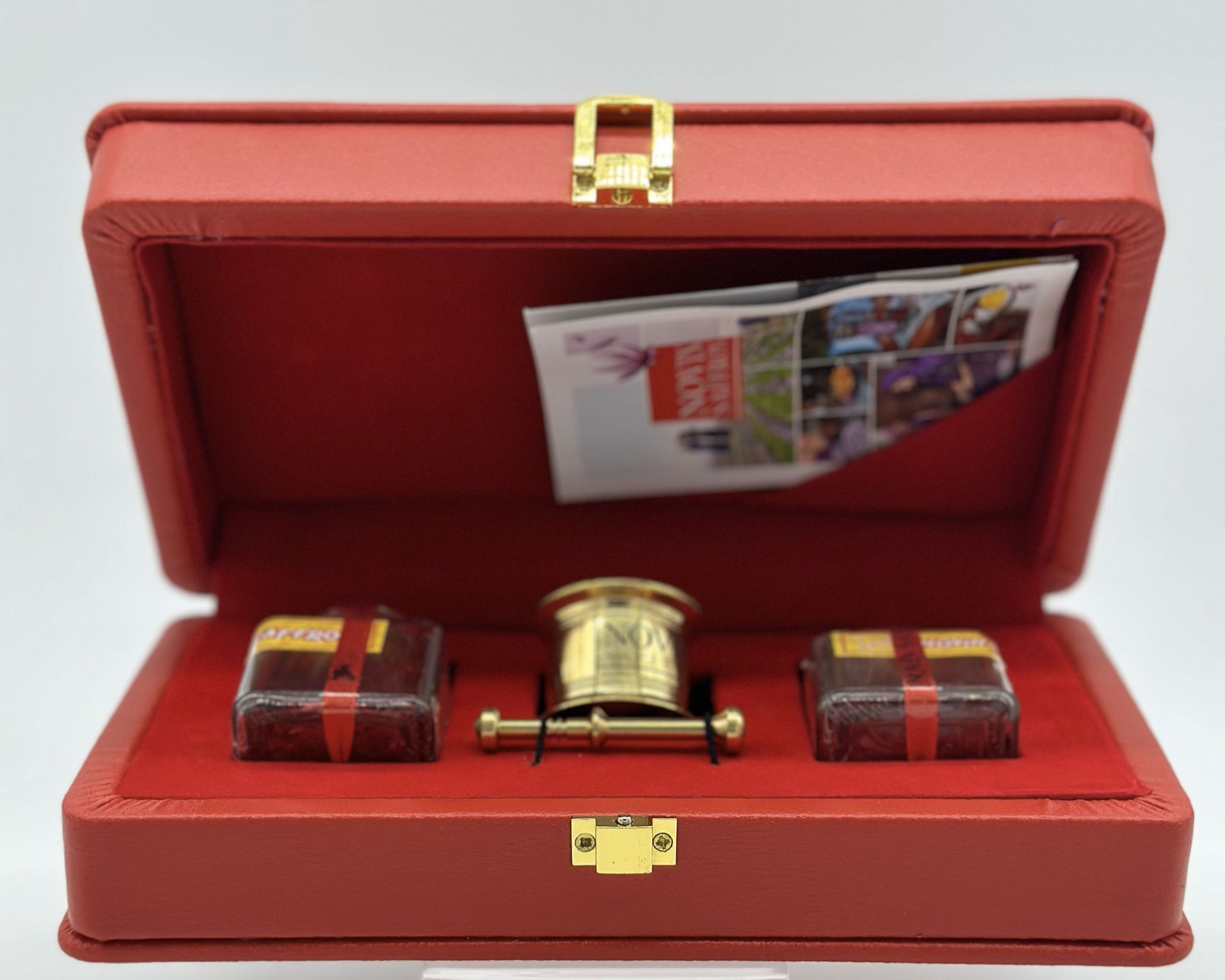 Novin Saffron Velvet Metal Series 5g – Dual Tin Gift Box Dubai