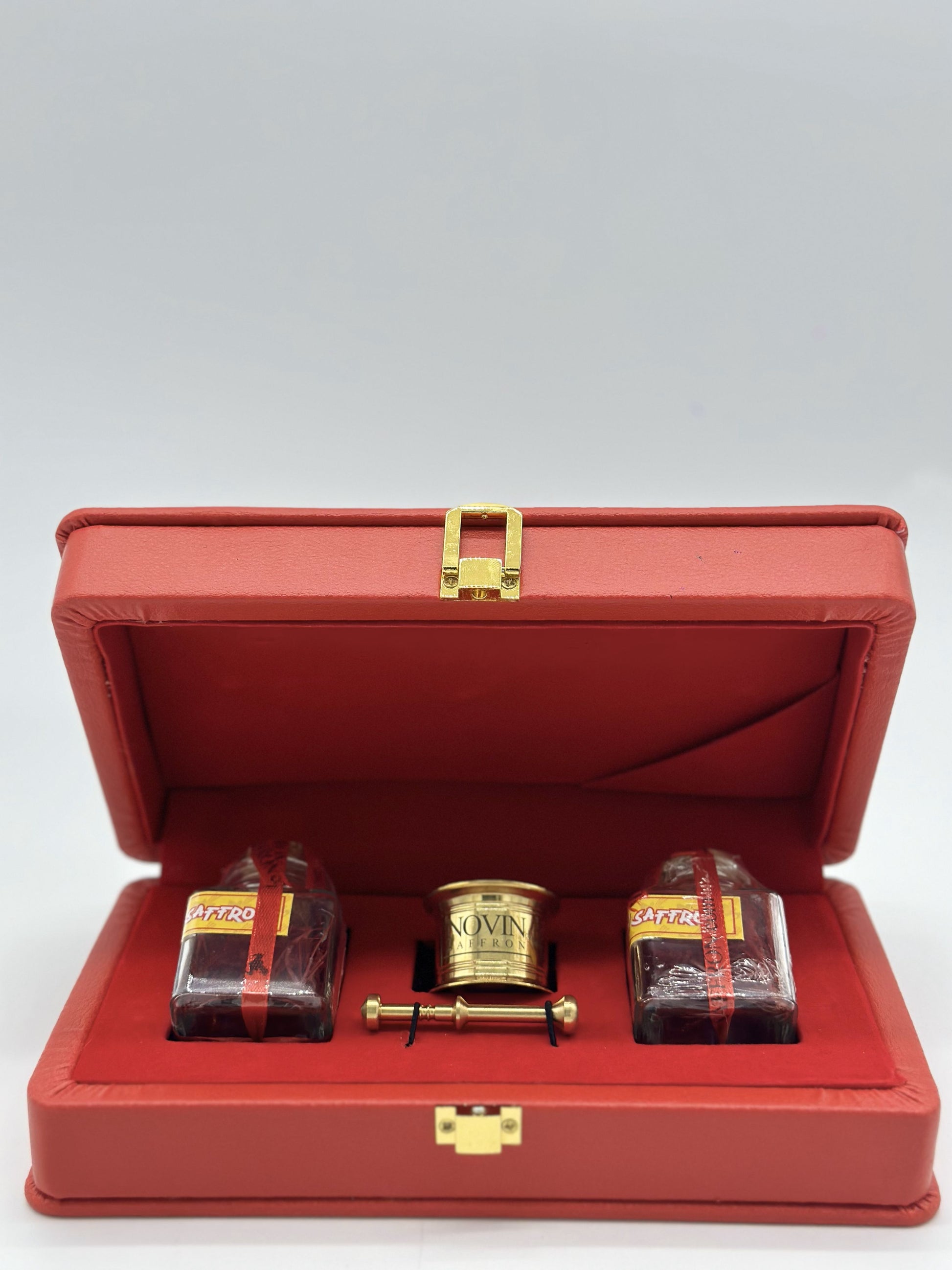 Novin Saffron Velvet Metal Series 5g – Dual Tin Gift Box Dubai