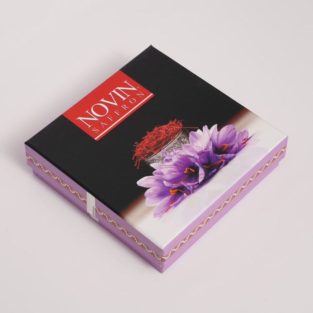 Novin Premium Saffron – Hard Box II Series Black 8g - Saffron - Novin Saffron UAE/KSA