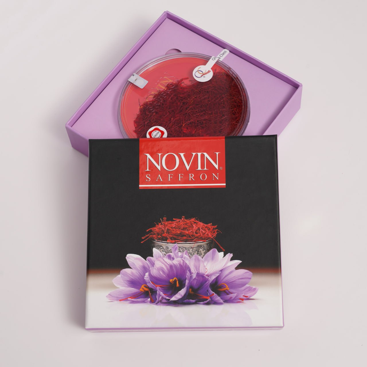 Novin Premium Saffron – Hard Box II Series Black 8g - Saffron - Novin Saffron UAE/KSA