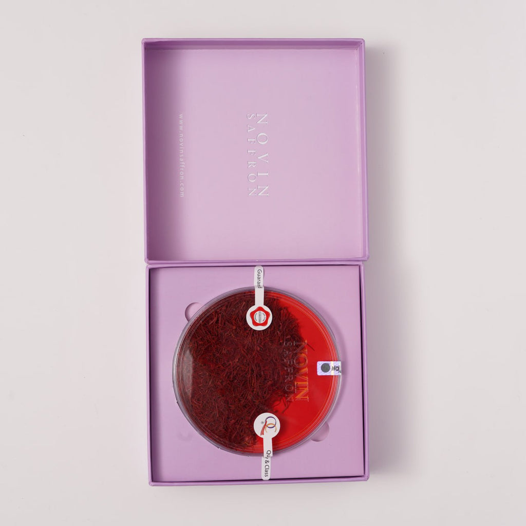 Novin Premium Saffron – Hard Box II Series Black 8g - Saffron - Novin Saffron UAE/KSA