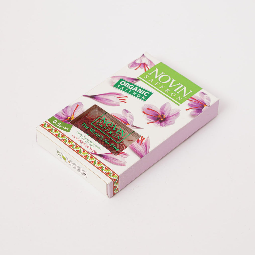 Novin Organic Saffron – 0.5 GR | Pocket/Card Series - Saffron - Novin Saffron UAE/KSA