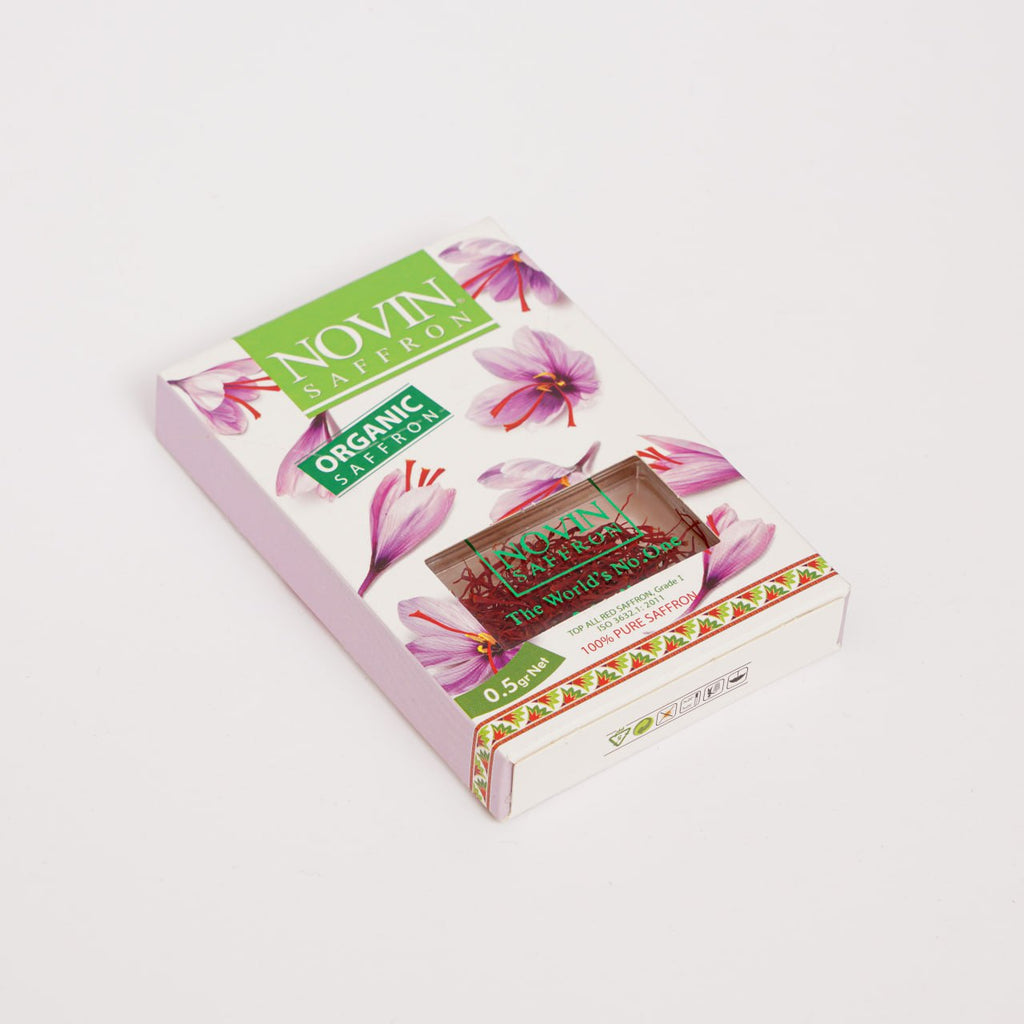 Novin Organic Saffron – 0.5 GR | Pocket/Card Series - Saffron - Novin Saffron UAE/KSA