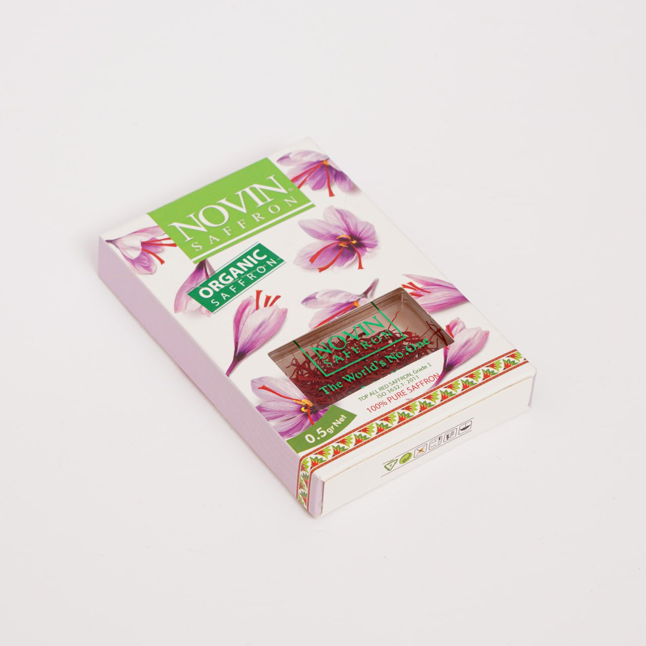 Novin Organic Saffron – 0.5 GR | Pocket/Card Series - Saffron - Novin Saffron UAE/KSA