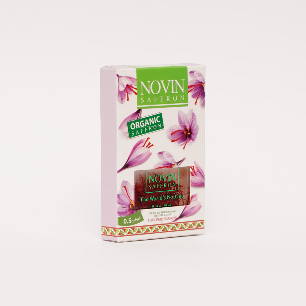 Novin Organic Saffron – 0.5 GR | Pocket/Card Series - Saffron - Novin Saffron UAE/KSA