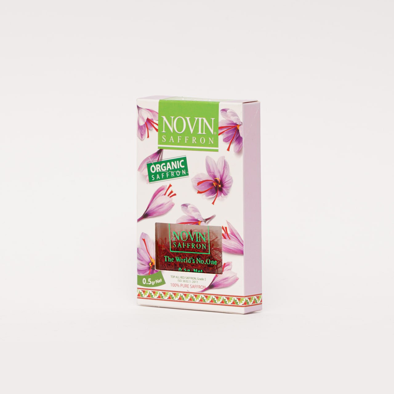 Novin Organic Saffron – 0.5g & 1g Organic Persian Saffron Dubai
